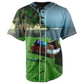 Minecraft Dreams Button Up Baseball Jersey