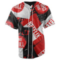 Netflix and Chill Button Up Baseball Jersey