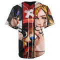 One Piece Button Up Baseball Jersey