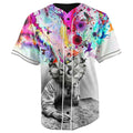 Overthinking Button Up Baseball Jersey