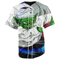 Piccolo Dragon Ball Z Button Up Baseball Jersey