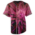 Pink Kush Button Up Baseball Jersey