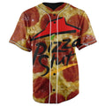 Pizza Slut Button Up Baseball Jersey