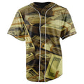 Old Hundreds Button Up Baseball Jersey