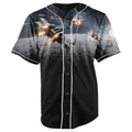 Star Wars Black Button Up Baseball Jersey
