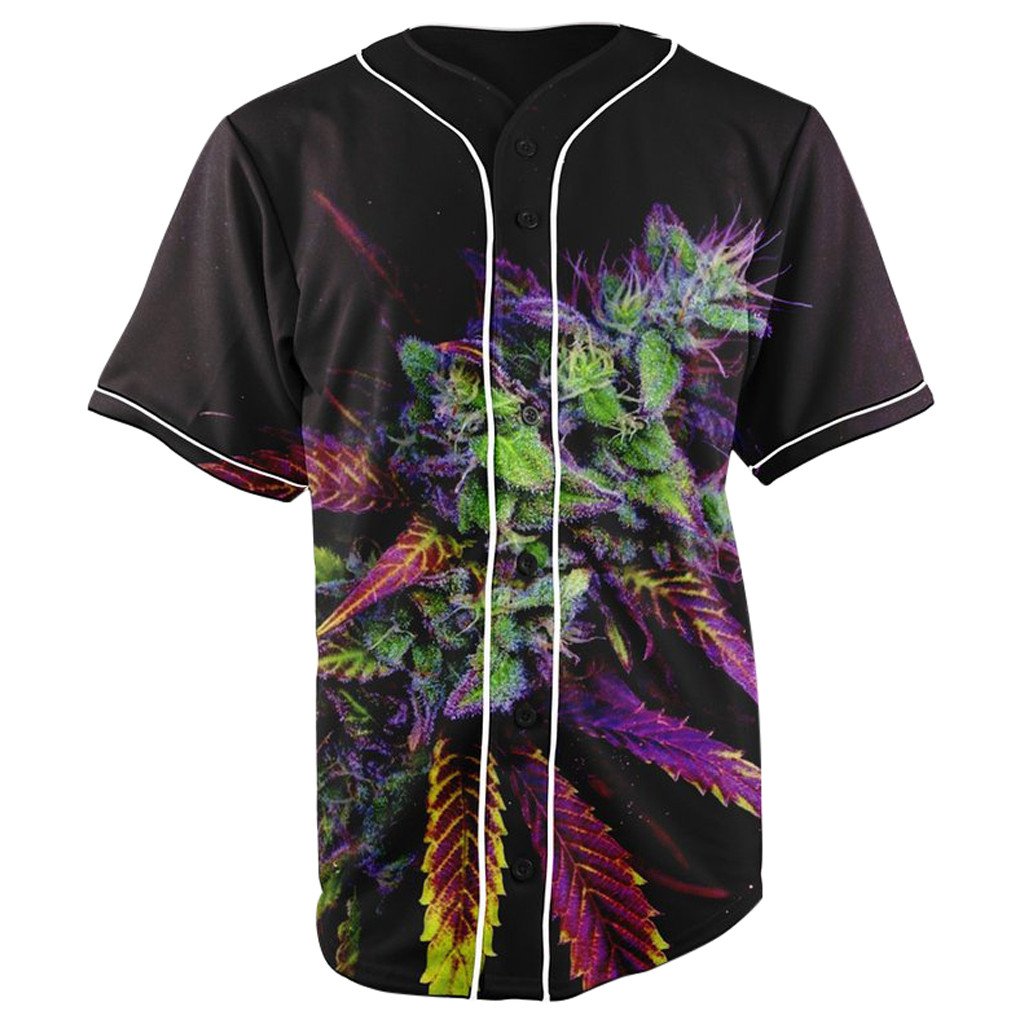 Top Shelf Kush Button Up Baseball Jersey