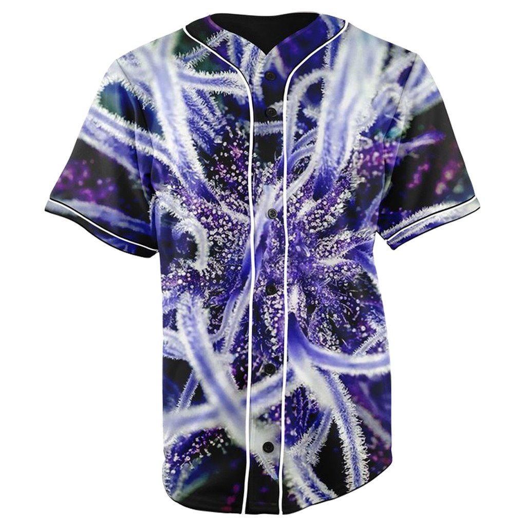 OG Widow Kush Button Up Baseball Jersey