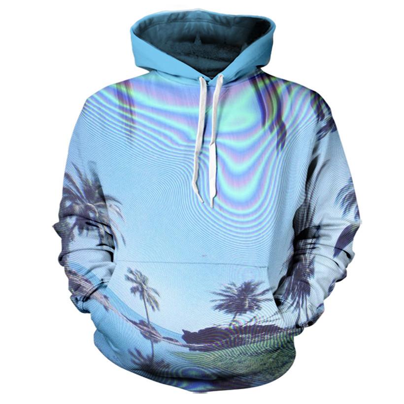 Nineteen Seventies Palm Trees Hoodie