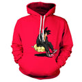 Fresh Goku On Flying Nimbus Hoodie