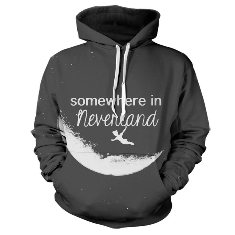 Peter Pan Somewhere In Neverland Hoodie