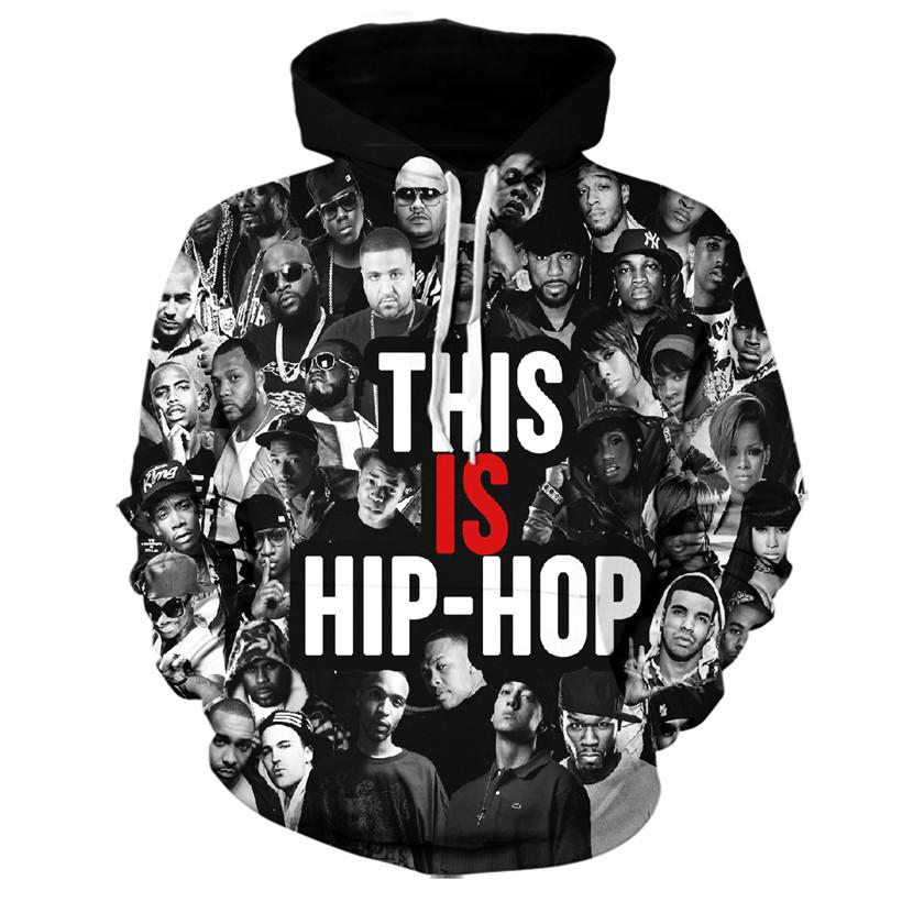 This is Hip Hop Collage Hoodie