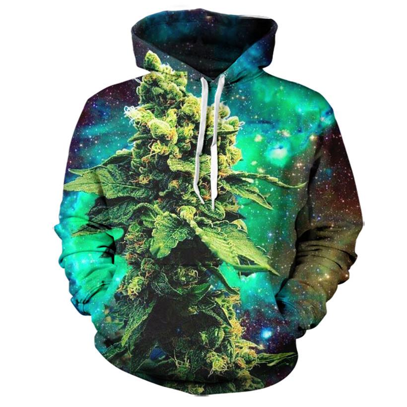 Weed Galaxy Hoodie