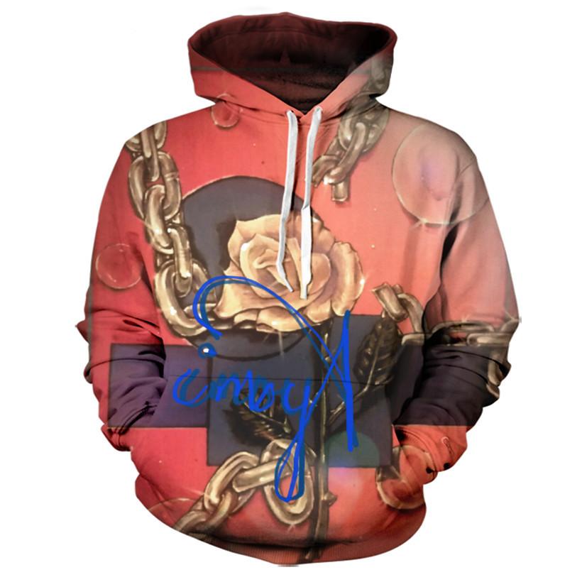 Gold Chains and Roses Hoodie