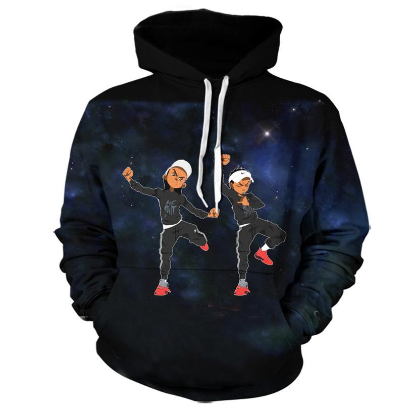 Hit Dem Folks In Space Hoodie