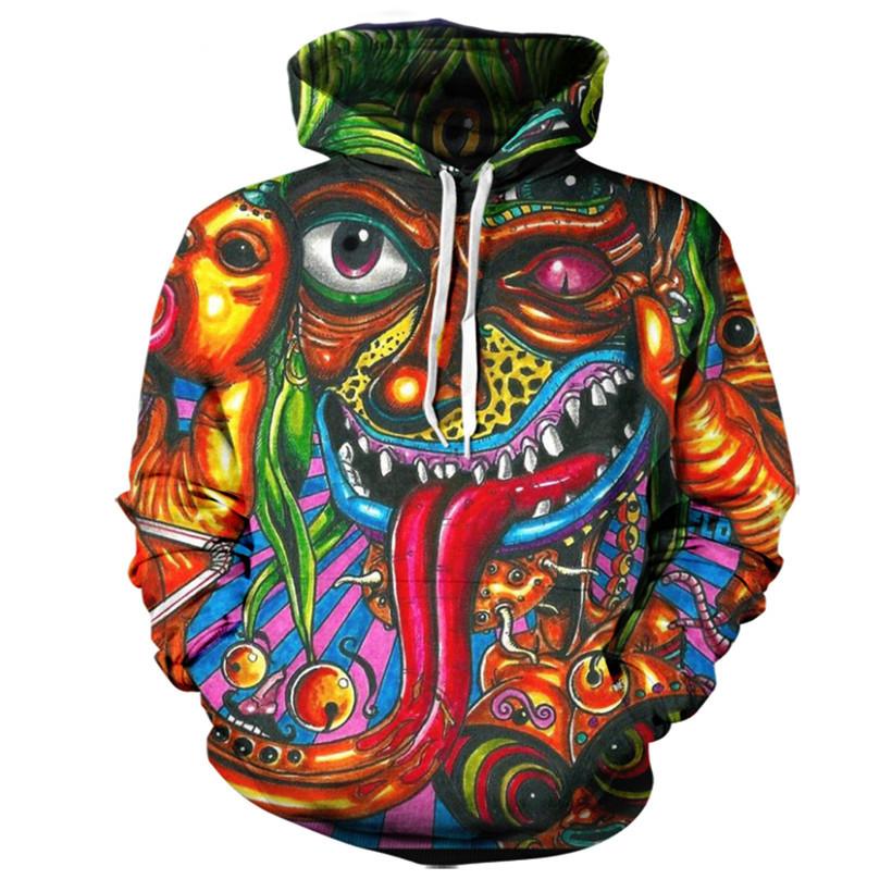 Trippy Demon Hoodie