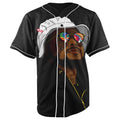 Schoolboy Q Black Button Up Baseball Jersey