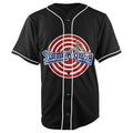 Stoner Squad Black Button Up Baseball Jersey