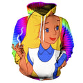 Alice High In A Trippy Wonderland Hoodie