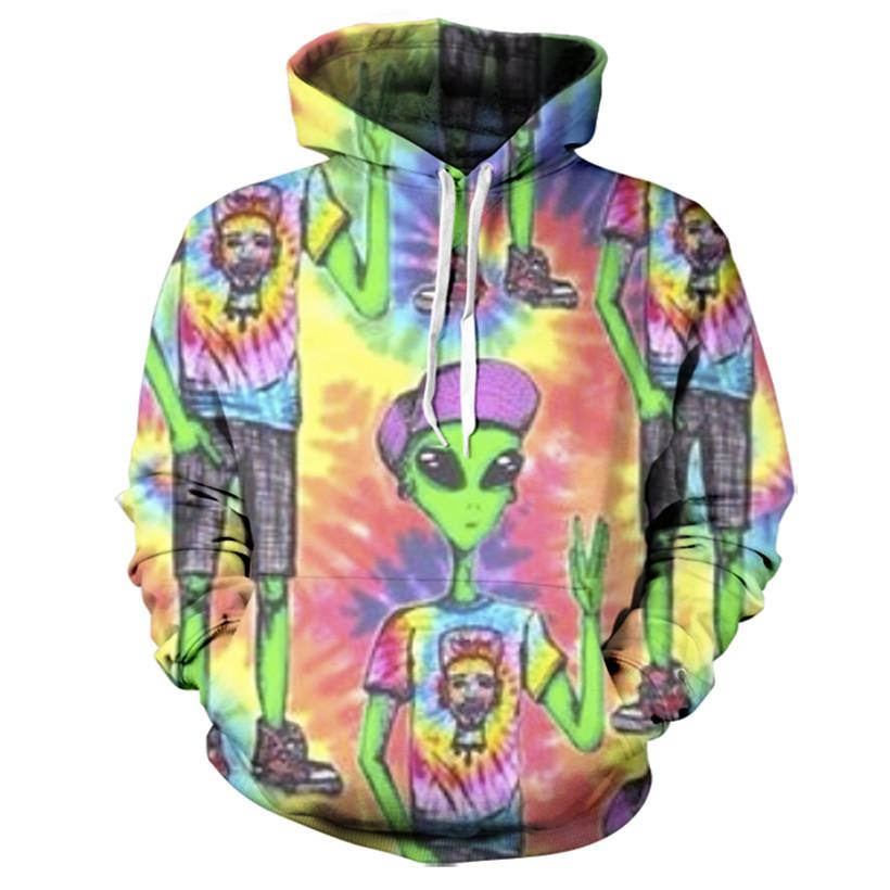 Alien Hippie Hoodie