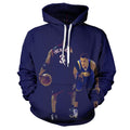 Allen Iverson vs Steph Curry Hoodie