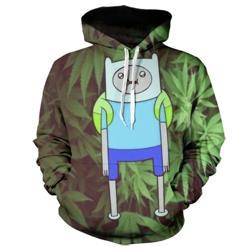 Faded Adventure Time Hoodie