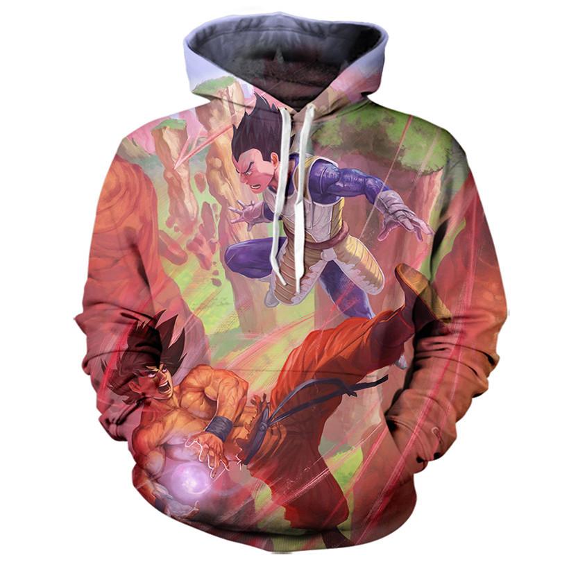 Goku VS Vegeta Hoodie