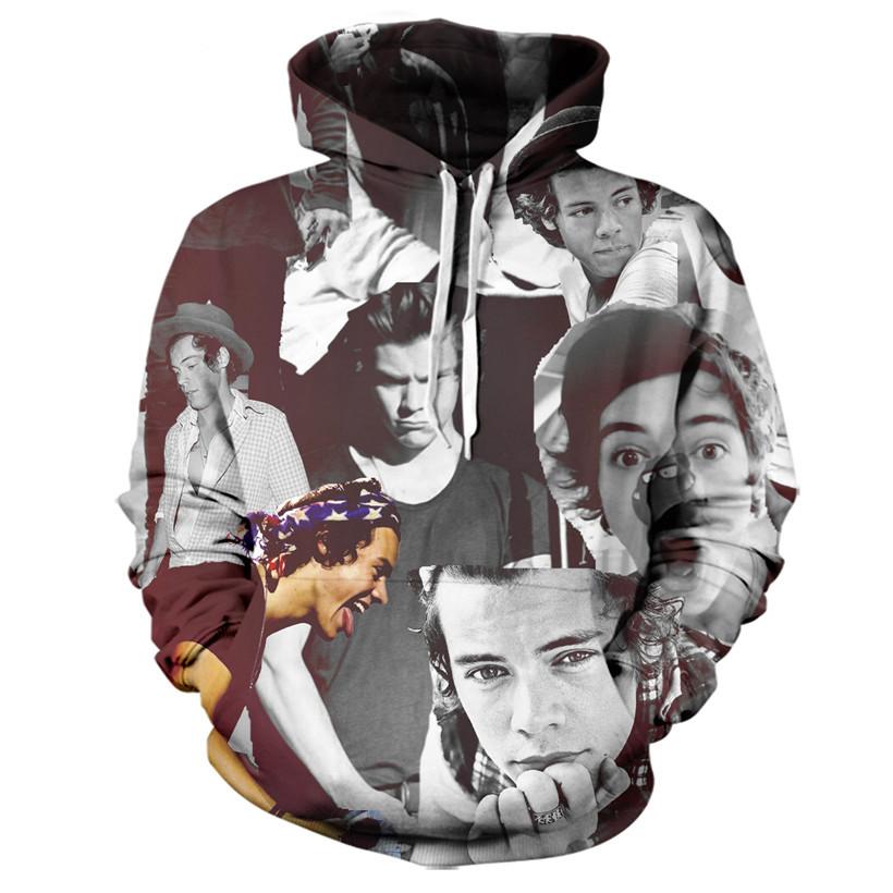 Harry Styles One Direction Paparazzi Hoodie
