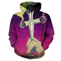 Cross Joint Smoke Hoodie