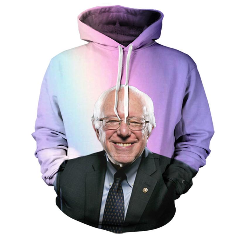 Rainbow Bernie Sanders Hoodie