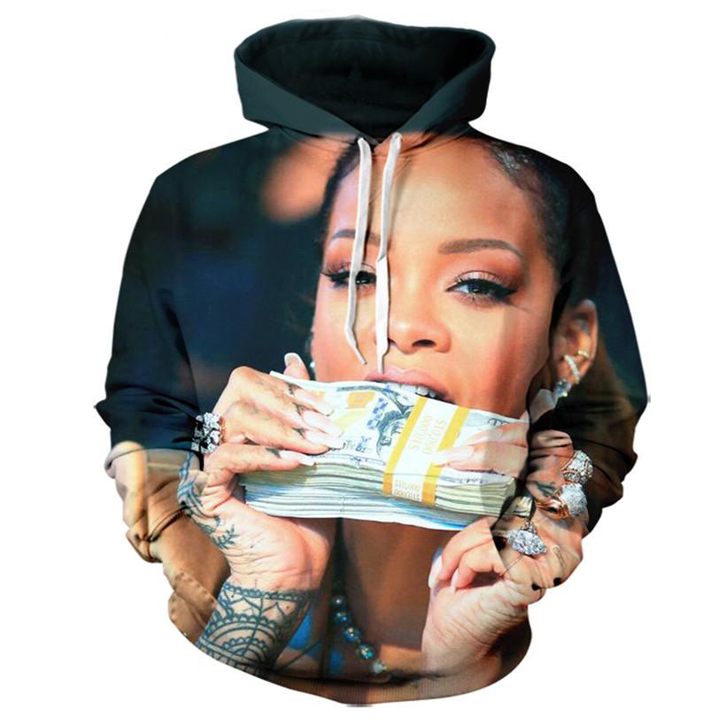 Rihanna Money Hoodie