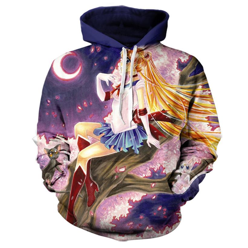 Sailor Moon Roses Hoodie