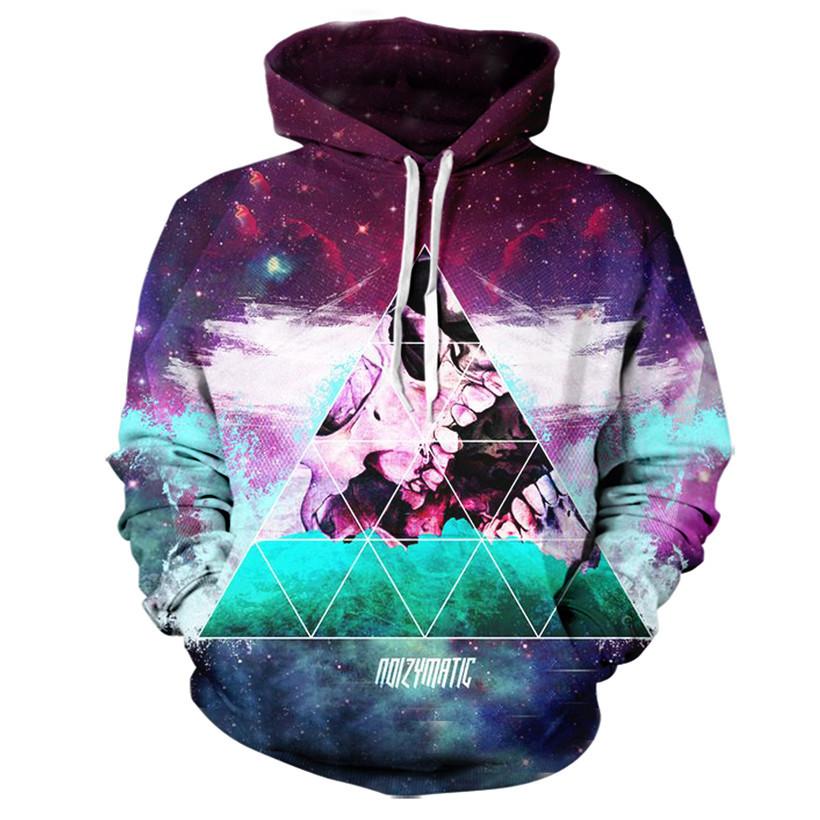 Triangle Skull Hoodie