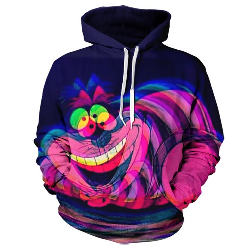 Trippy Cheshire Cat Hoodie
