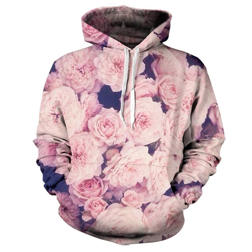 Pink Roses Hoodie