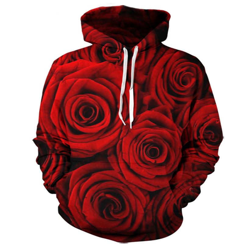 Red Roses Hoodie
