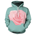 Pink Rose Hoodie