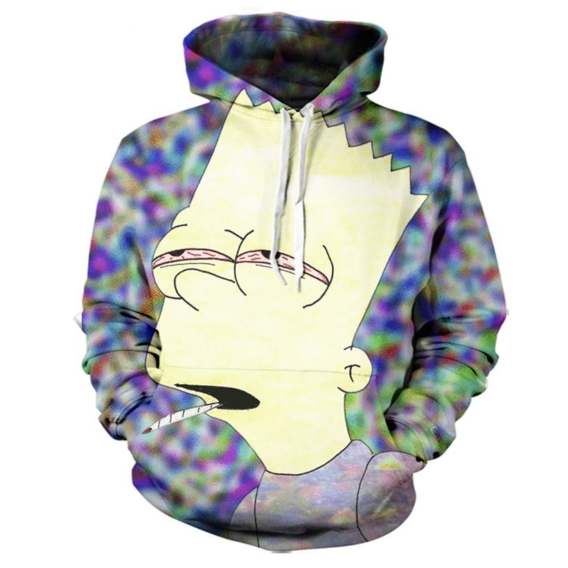 Trippy Bart Joint Hoodie