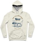 The Yellowstone River Trendy All-Over Print Solid Narvik Hoodie