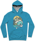 The Lord Is My Rock Trendy All-Over Print Solid Scooter Hoodie