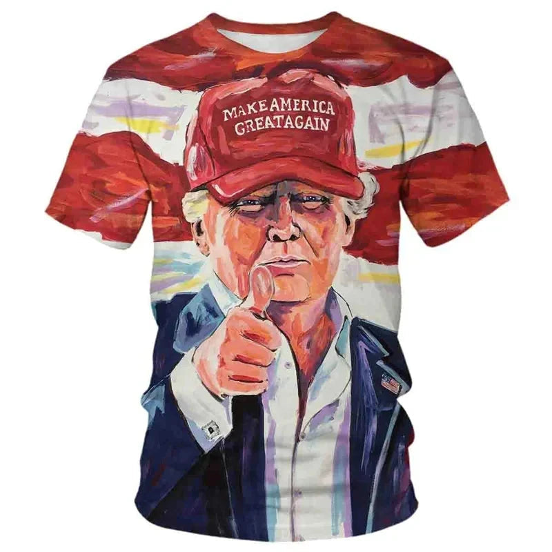 Trump 2024 Patriotic T-Shirt | MAGA Gear