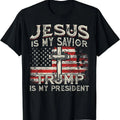Trump Is My President American Flag T-Shirt