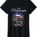 Trump Girls All American VOTE TRUMP 2024 T-Shirt