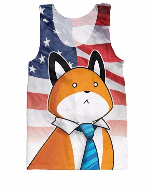 StupidFox President Tank Top
