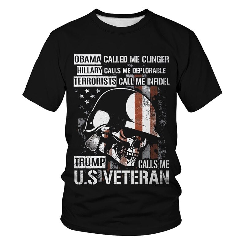 Trump calls me US Veteran
