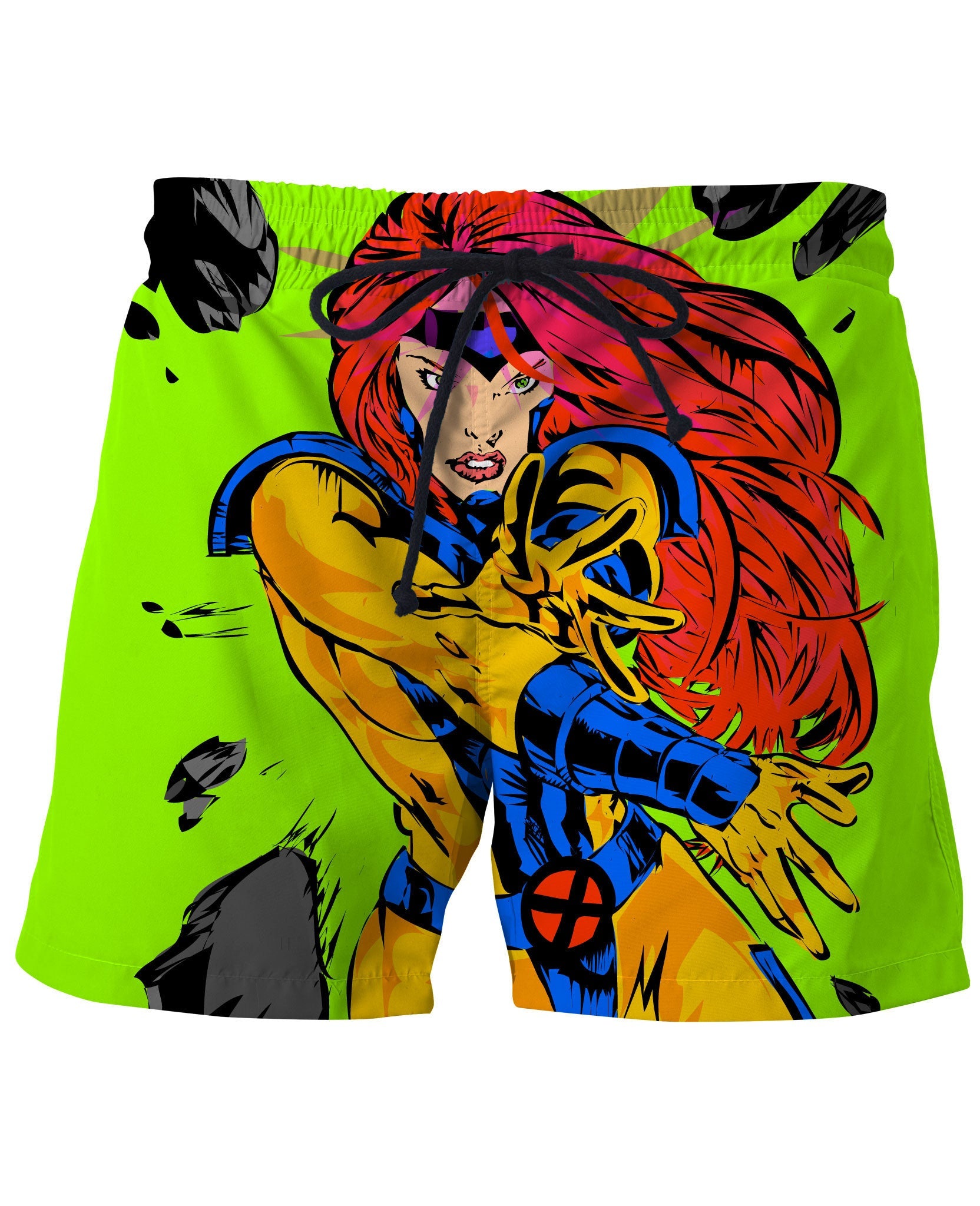 Jean Grey Swim Trunks