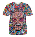 old man face art