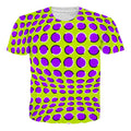 3d purple abstract balls