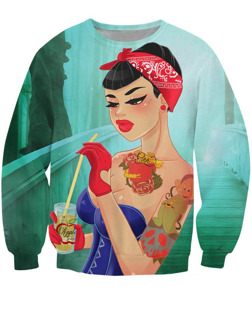 Pin Up Snow Sweatshirt