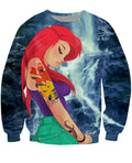 Hipster Ariel Sweatshirt
