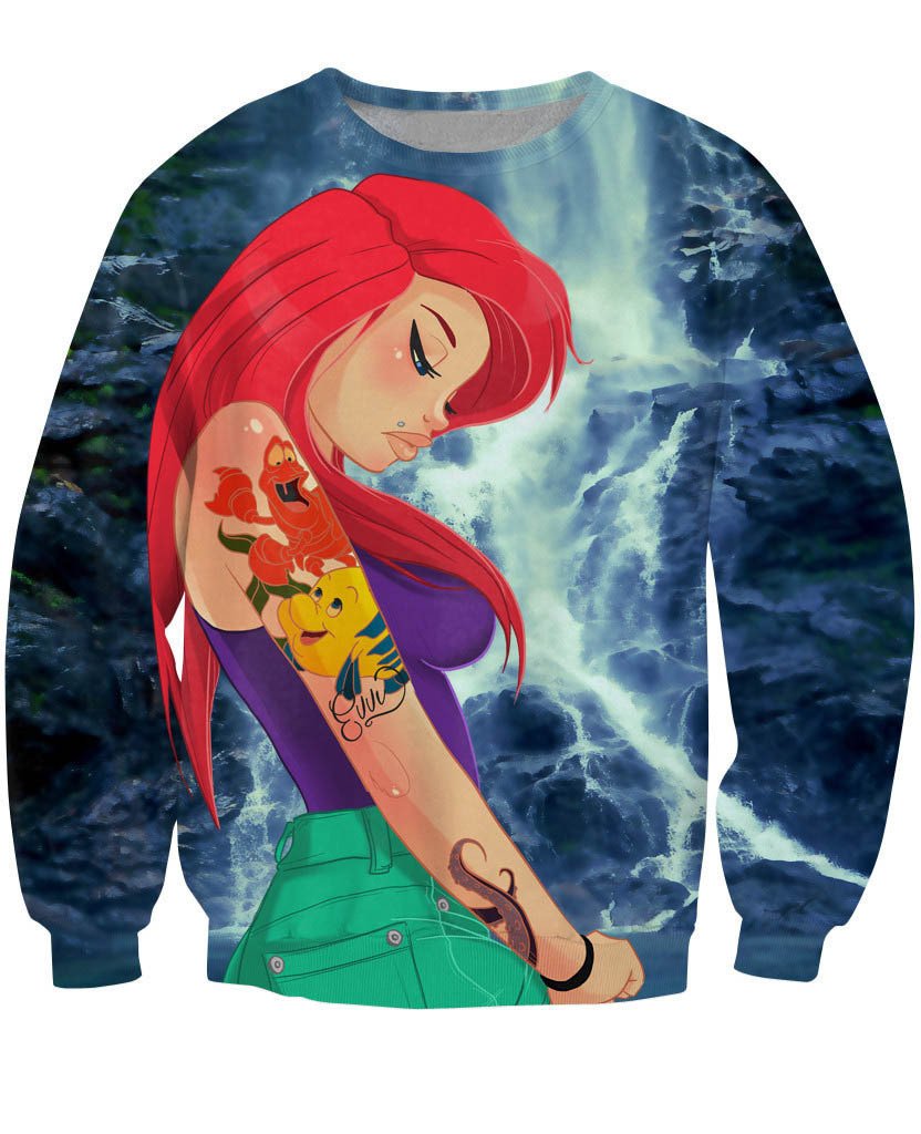 Hipster Ariel Sweatshirt